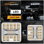Προβολέας Εργασίας Τετράγωνος Mini 7-F 29 Led 9-40 Volt 90W 9000lm 6500k LΕDΒΑR-003 1 Τεμάχιο
