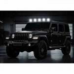 Προβολέας Εργασίας Τετράγωνος Mini 28 Led 9-40 Volt 90W 9000lm 6000k LΕDΒΑR-004 1 Τεμάχιο