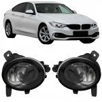 Προβολείς Ομίχλης Για Bmw 1 F20, F21, 2 F45, F46, 3 F30, F31, F34 (GT), 4F32, F33, F35, F36 Smoke / Φιμέ 2 Τεμάχια