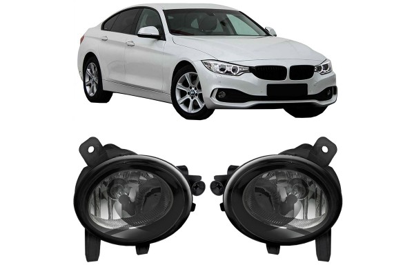 Προβολείς Ομίχλης Για Bmw 1 F20, F21, 2 F45, F46, 3 F30, F31, F34 (GT), 4F32, F33, F35, F36 Smoke / Φιμέ 2 Τεμάχια