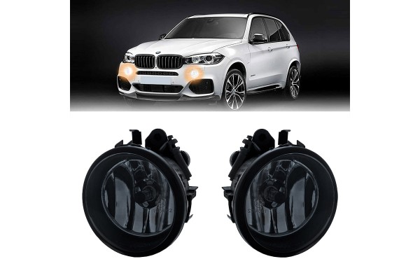 Προβολείς Ομίχλης Για Bmw X1 F48 14+ , X3 F25 10+ , X4 F26 13+ , X5 F15 , F85 13+ , X6 F16 , F86 14+ Smoke / Φιμέ 2 Τεμάχια