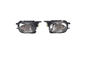 Προβολείς Ομίχλης Για Mercedes-Benz C-Class W203 00-06 / E-Class W211 02-07 Amg Projectors Clear 2 Τεμάχια