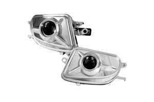 Προβολείς Ομίχλης Για Mercedes-Benz W210 99-02 / W208 98-02 / W202 93-00 / R170 96-00 Projectors Χρωμίου 2 Τεμάχια