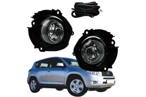 Προβολείς Ομίχλης Για Toyota Rav 4 05-12 / Yaris 05-11 / Auris 06-12 / Ιq 09-16 / Avensis 03-12 / Peugeot 106 92-95 / 107 12-14 2 Τεμάχια