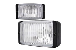 Προβολείς Ομίχλης Universal 78x65x138mm LA-7020 Λευκοί 2 Τεμάχια