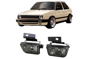 Προβολείς Ομίχλης Για Vw Golf Ii (2) / Jetta 84-91 Smoke Depo 2 Τεμάχια
