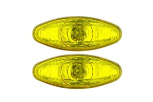 Προβολεις Art 72004 Κιτρινο Οβαλ Ζευγος