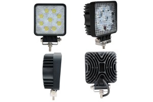 Προβολεας 9LED Τετραγωνο