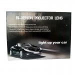 Προτζέκτορες Φαναριών Bi-Xenon Για Retrofit 2.5" H1 Mini Cooper Look Με Ccfl Angel Eyes 2 Τεμάχια