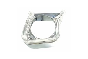 Καπάκι Για Προτζέκτορα 2.5" & 3.0" U-Design Με Led Angel Eyes Χρώμιο 1 Τεμάχιο