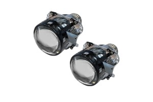 Προτζέκτορες Φαναριών 3.0" D2S/H7 Για Φανάρια Golf V (5) Gti Carner Rhd Δεξιοτίμονο 2 Τεμάχια