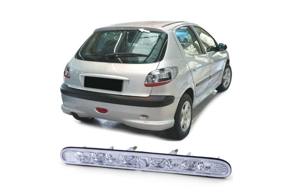 Τρίτο Στοπ Για Peugeot 206 98-06 Led Χρωμίου