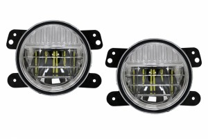 Φώτα Ομίχλης Led 4 Ιντσών Κατάλληλα Για Jeep Wrangler Jk Tj Jl (1996-2018)