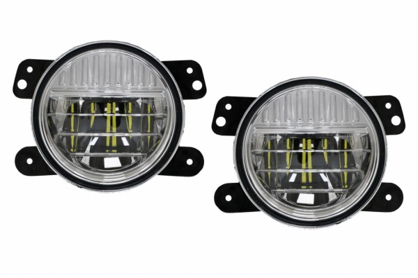 Φώτα Ομίχλης Led 4 Ιντσών Κατάλληλα Για Jeep Wrangler Jk Tj Jl (1996-2018)