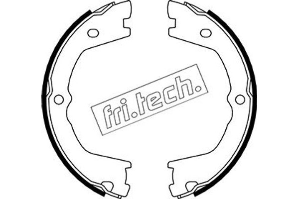 fri.tech. Σετ Σιαγόνων φρένων, Χειρόφρενο - 1034.110