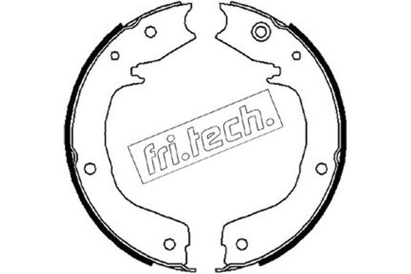 fri.tech. Σετ Σιαγόνων φρένων, Χειρόφρενο - 1064.179
