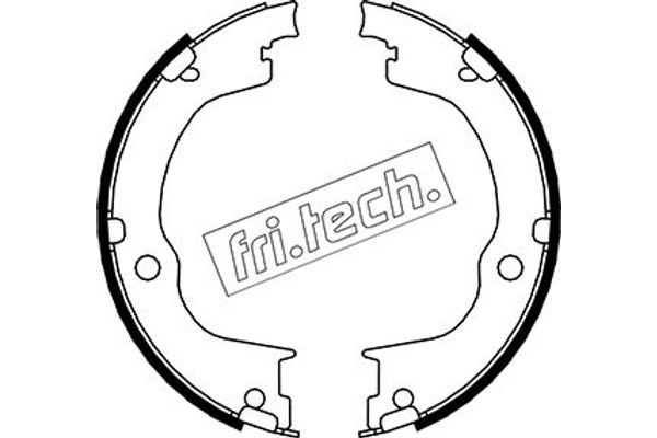 fri.tech. Σετ Σιαγόνων φρένων, Χειρόφρενο - 1073.175