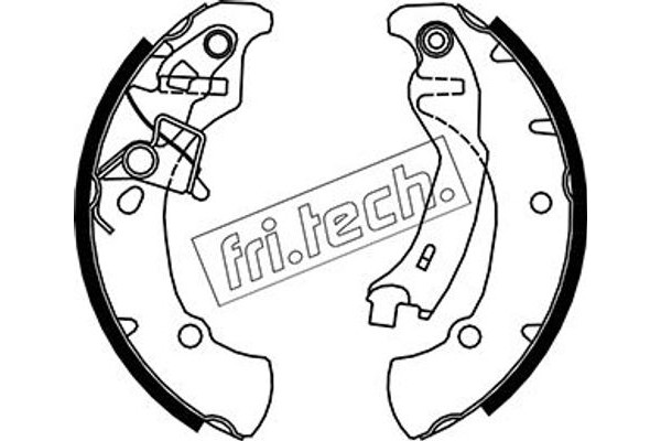fri.tech. Σετ Σιαγόνων Φρένων - 1026.353
