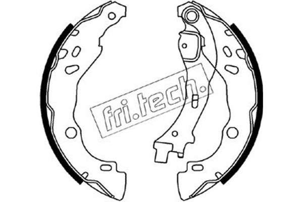 fri.tech. Σετ Σιαγόνων Φρένων - 1034.109