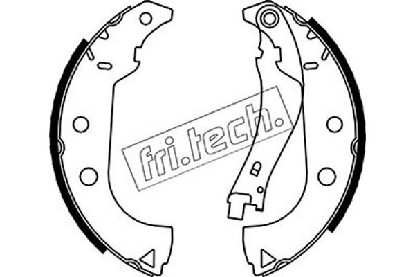 fri.tech. Σετ Σιαγόνων Φρένων - 1034.111