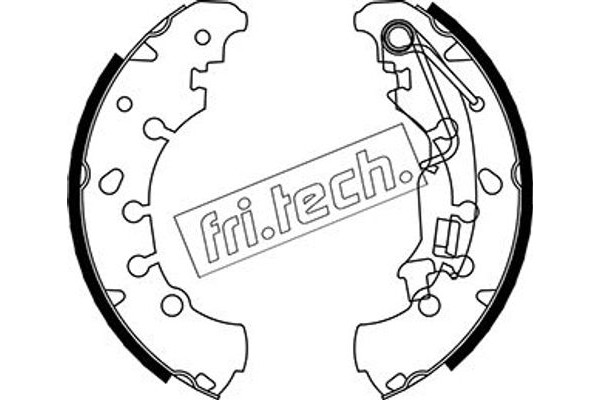 fri.tech. Σετ Σιαγόνων Φρένων - 1034.116