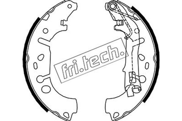 fri.tech. Σετ Σιαγόνων Φρένων - 1034.117