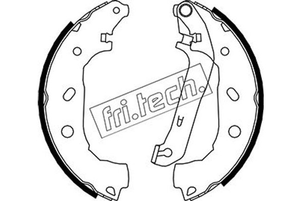 fri.tech. Σετ Σιαγόνων Φρένων - 1040.151