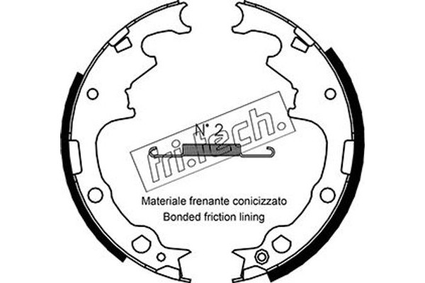 fri.tech. Σετ Σιαγόνων Φρένων - 1088.221
