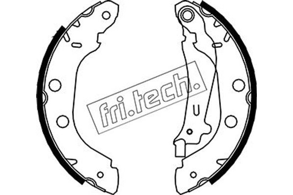 fri.tech. Σετ Σιαγόνων Φρένων - 1088.226