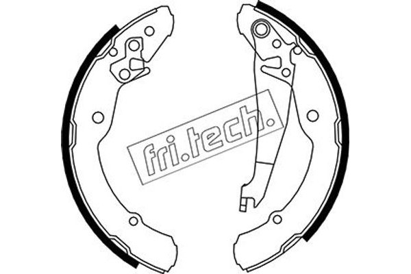 fri.tech. Σετ Σιαγόνων Φρένων - 1106.219