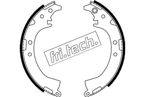 fri.tech. Σετ Σιαγόνων Φρένων - 1115.299