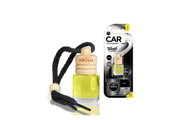 Aroma Car Αρωματικό Μπουκαλάκι Κρεμαστό Black 6ml
