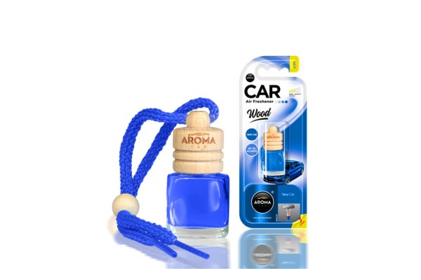 Aroma Car Αρωματικό Μπουκαλάκι Κρεμαστό New Car 6ml