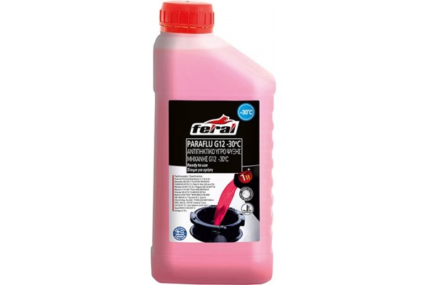 Αντιψυκτικό G12 -30°C Feral 1lt 1 Τεμάχιο Αντιψυκτικό G12 -30°C Feral 1lt 1 Τεμάχιο