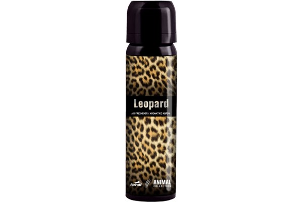 Αρωματικό Αυτοκινήτου Spray Feral Animal Collection Leopard 1 Τεμάχιο Αρωματικό Αυτοκινήτου Spray Feral Animal Collection Leopard 1 Τεμάχιο