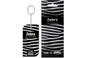 Αρωματικό Αυτοκινήτου Κρεμαστό Feral Animal Collection Zebra 1 Τεμάχιο