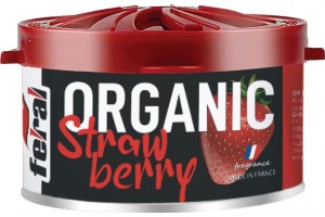 Αρωματικό Αυτοκινήτου Κονσέρβα Feral Με Άρωμα Strawberry 40gr 1 Τεμάχιο
