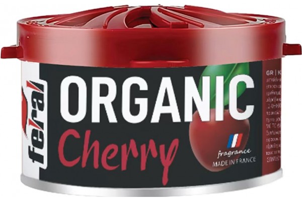 Αρωματικό Αυτοκινήτου Κονσέρβα Feral Με Άρωμα Cherry 40gr 1 Τεμάχιο