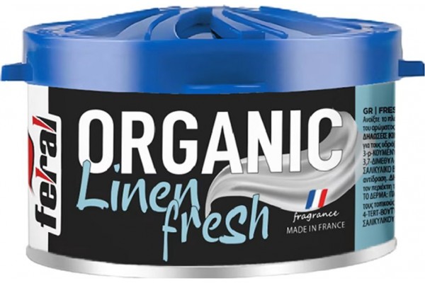 Αρωματικό Αυτοκινήτου Κονσέρβα Feral Με Άρωμα Fresh Linen 40gr 1 Τεμάχιο Αρωματικό Αυτοκινήτου Κονσέρβα Feral Με Άρωμα Fresh Linen 40gr 1 Τεμάχιο