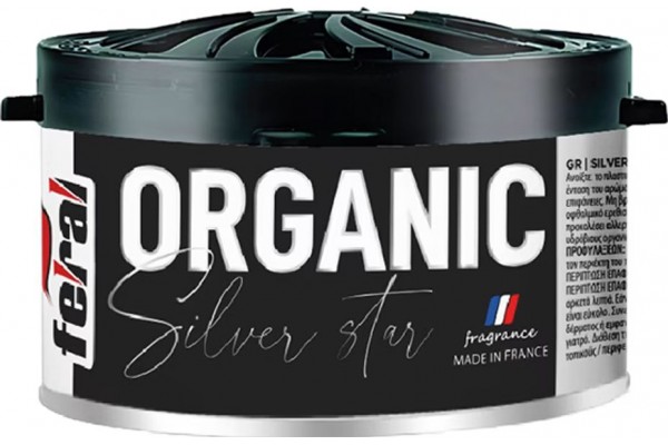 Αρωματικό Αυτοκινήτου Κονσέρβα Feral Με Άρωμα Silver Star 40gr 1 Τεμάχιο Αρωματικό Αυτοκινήτου Κονσέρβα Feral Με Άρωμα Silver Star 40gr 1 Τεμάχιο