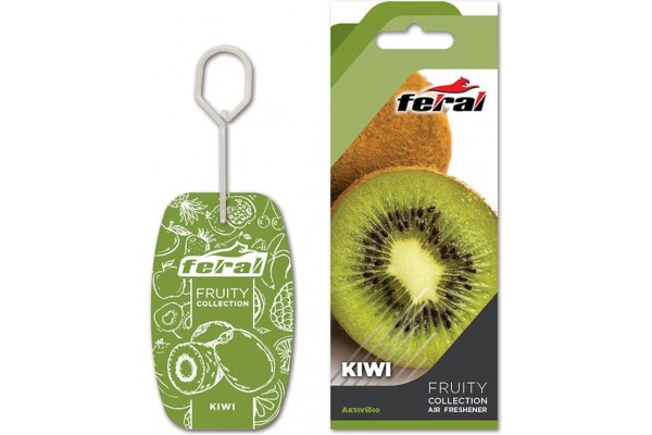 Αρωματικό Αυτοκινήτου Κρεμαστό Feral Fruity Collection Kiwi 1 Τεμάχιο Αρωματικό Αυτοκινήτου Κρεμαστό Feral Fruity Collection Kiwi 1 Τεμάχιο