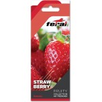 Αρωματικό Αυτοκινήτου Κρεμαστό Feral Fruity Collection Strawberry 1 Τεμάχιο