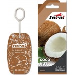 Αρωματικό Αυτοκινήτου Κρεμαστό Feral Fruity Collection Coconut 1 Τεμάχιο Αρωματικό Αυτοκινήτου Κρεμαστό Feral Fruity Collection Coconut 1 Τεμάχιο