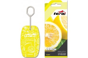 Αρωματικό Αυτοκινήτου Κρεμαστό Feral Fruity Collection Lemon 1 Τεμάχιο