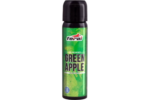 Αρωματικό Αυτοκινήτου Spray Feral Fruity Collection Με Άρωμα Green Apple 1 Τεμάχιο Αρωματικό Αυτοκινήτου Spray Feral Fruity Collection Με Άρωμα Green Apple 1 Τεμάχιο