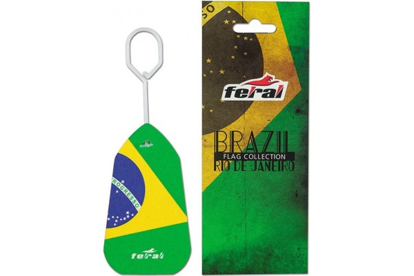 Αρωματικό Αυτοκινήτου Κρεμαστό Feral Flag Collection Brazil 1 Τεμάχιο
