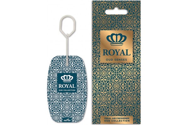 Αρωματικό Αυτοκινήτου Κρεμαστό Feral Royal Collection Oud Senses 1 Τεμάχιο