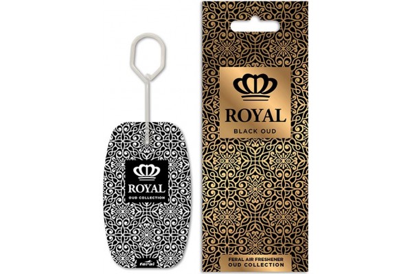 Αρωματικό Αυτοκινήτου Κρεμαστό Feral Royal Collection Black Oud 1 Τεμάχιο Αρωματικό Αυτοκινήτου Κρεμαστό Feral Royal Collection Black Oud 1 Τεμάχιο