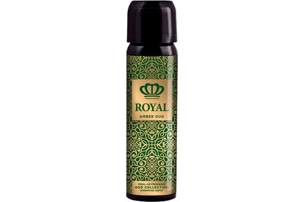 Αρωματικό Αυτοκινήτου Spray Feral Royal Collection Amber Oud 1 Τεμάχιο Αρωματικό Αυτοκινήτου Spray Feral Royal Collection Amber Oud 1 Τεμάχιο