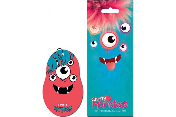 Αρωματικό Αυτοκινήτου Κρεμαστό Feral Monsters Collection Cherry 1 Τεμάχιο Αρωματικό Αυτοκινήτου Κρεμαστό Feral Monsters Collection Cherry 1 Τεμάχιο
